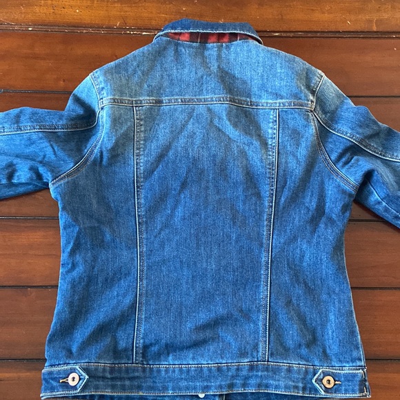 Parasuco Flannel lined Jean Jacket Canadian Tuxedo - Picture 5 of 6